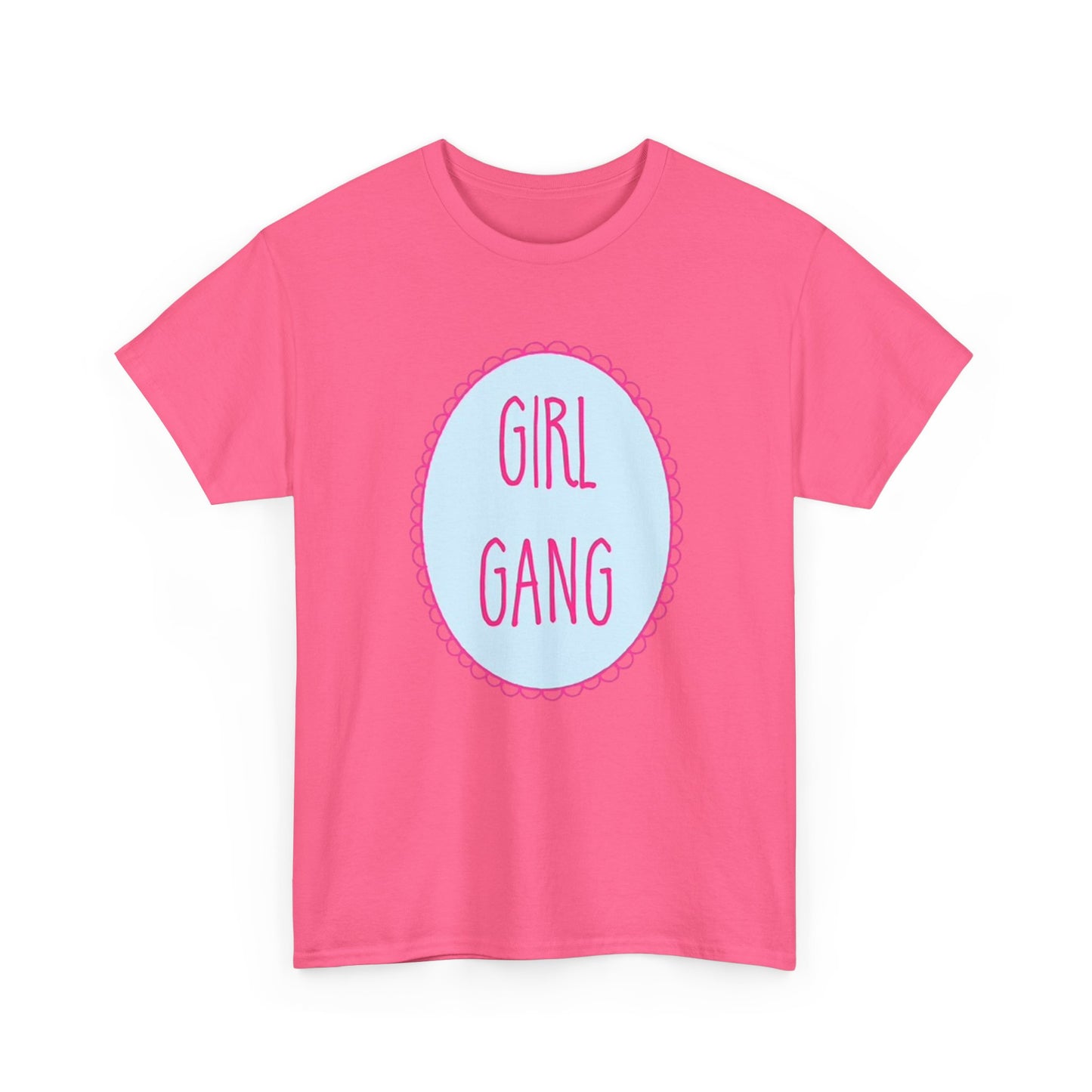 Girl Gang T Shirt Baby Shower Reveal Graphic Unisex Heavy Cotton Tee