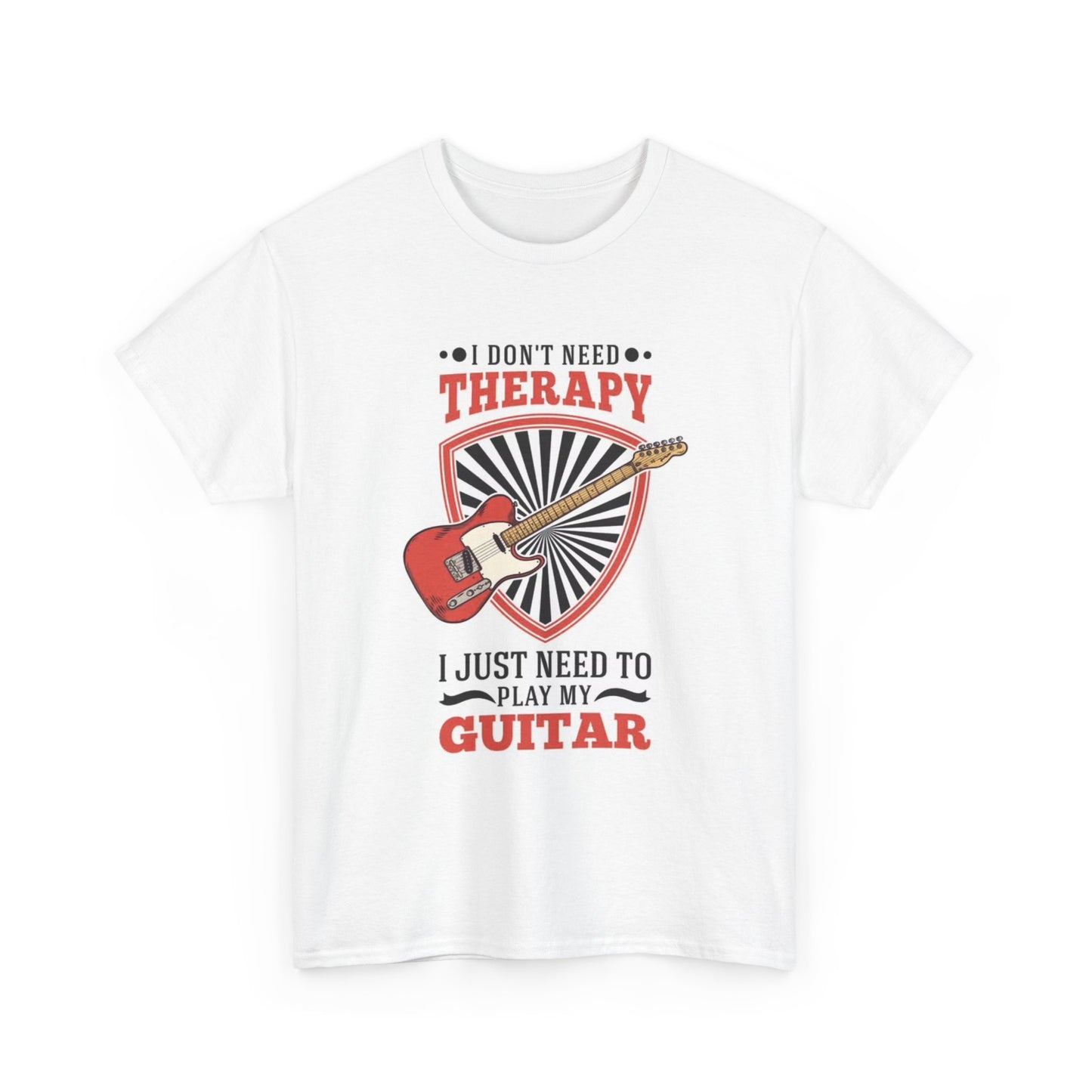 Guitar Rock and Roll T shirt Guitarist Musician Retro Unisex Heavy Cotton Tee4