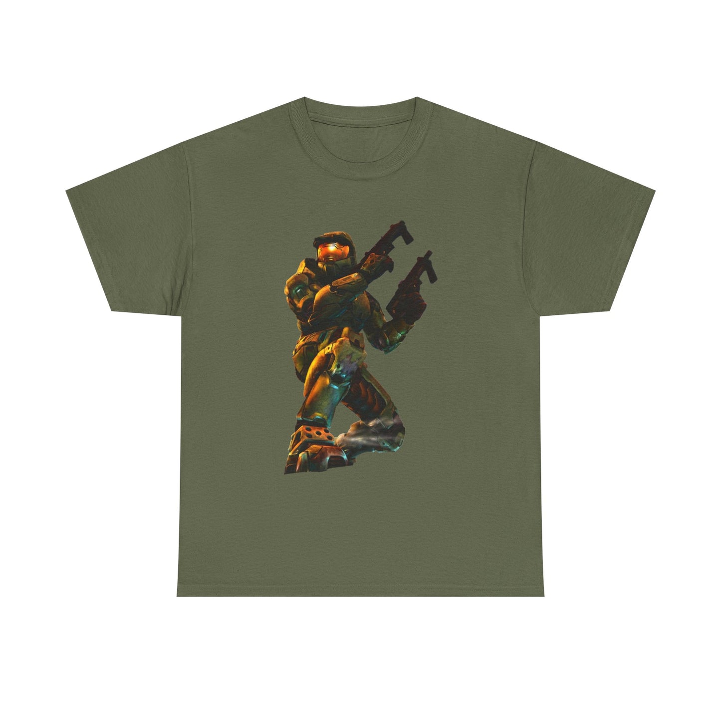 Halo Master chief Tshirt Xbox Retro Gaming Vintage Unisex Heavy Cotton Tee