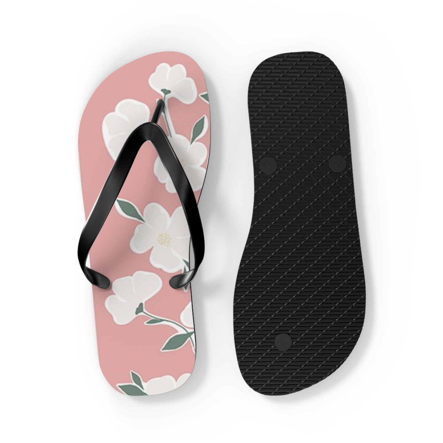 Waves And Sun Sandals White Lotus Summer Flip Flops Slides BRAND NEW