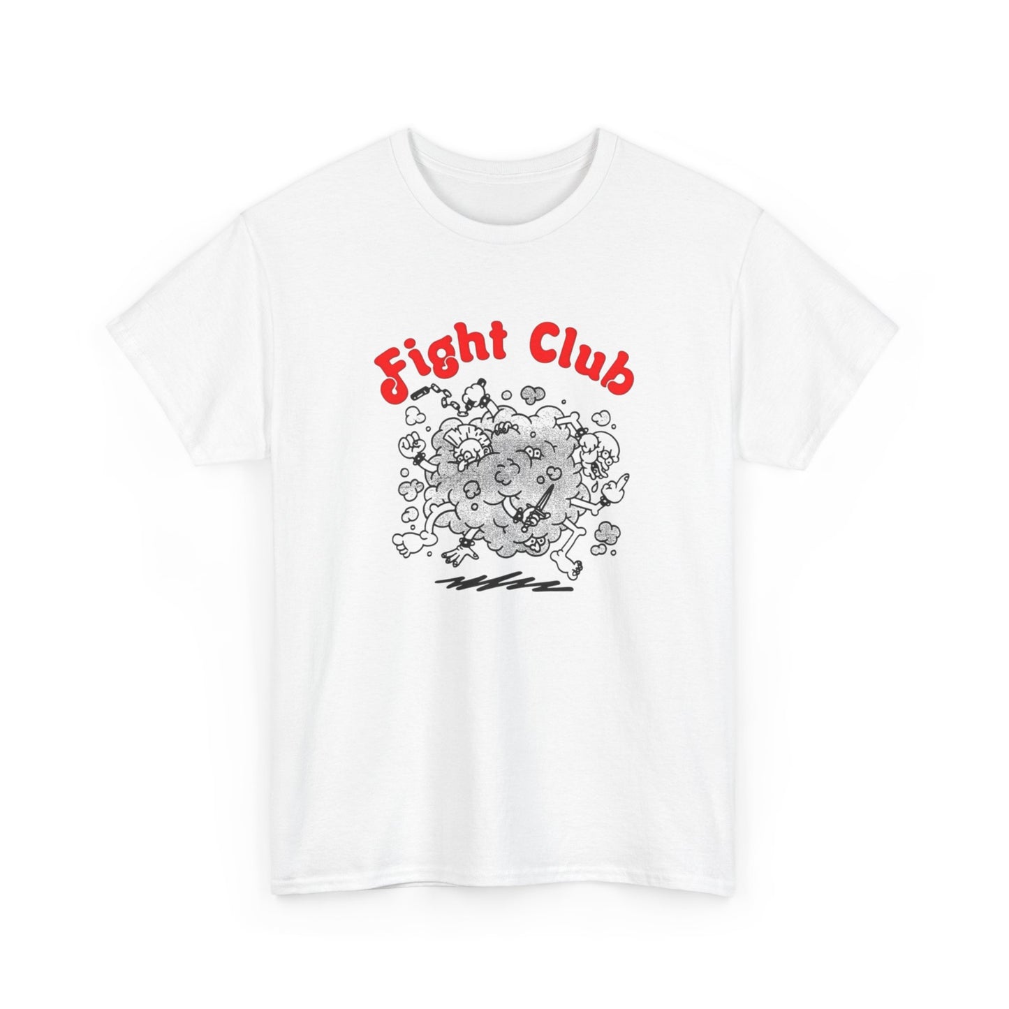 Fight Club Graphic T-Shirt Comfy Cotton Tee Brand NEW