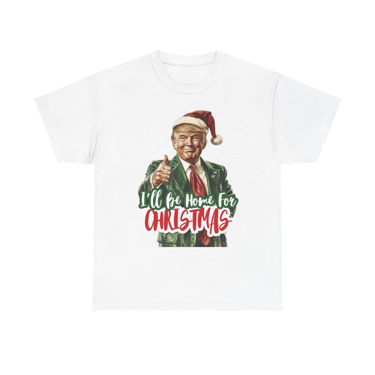 Trump Merry Christmas T Shirt Funny Holidays Gift Graphic Unisex Vintage Retro