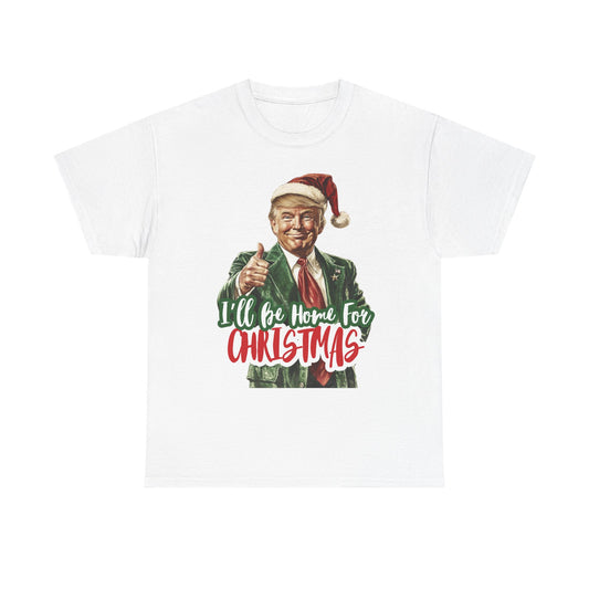 Trump Merry Christmas T Shirt Funny Holidays Gift Graphic Unisex Vintage Retro