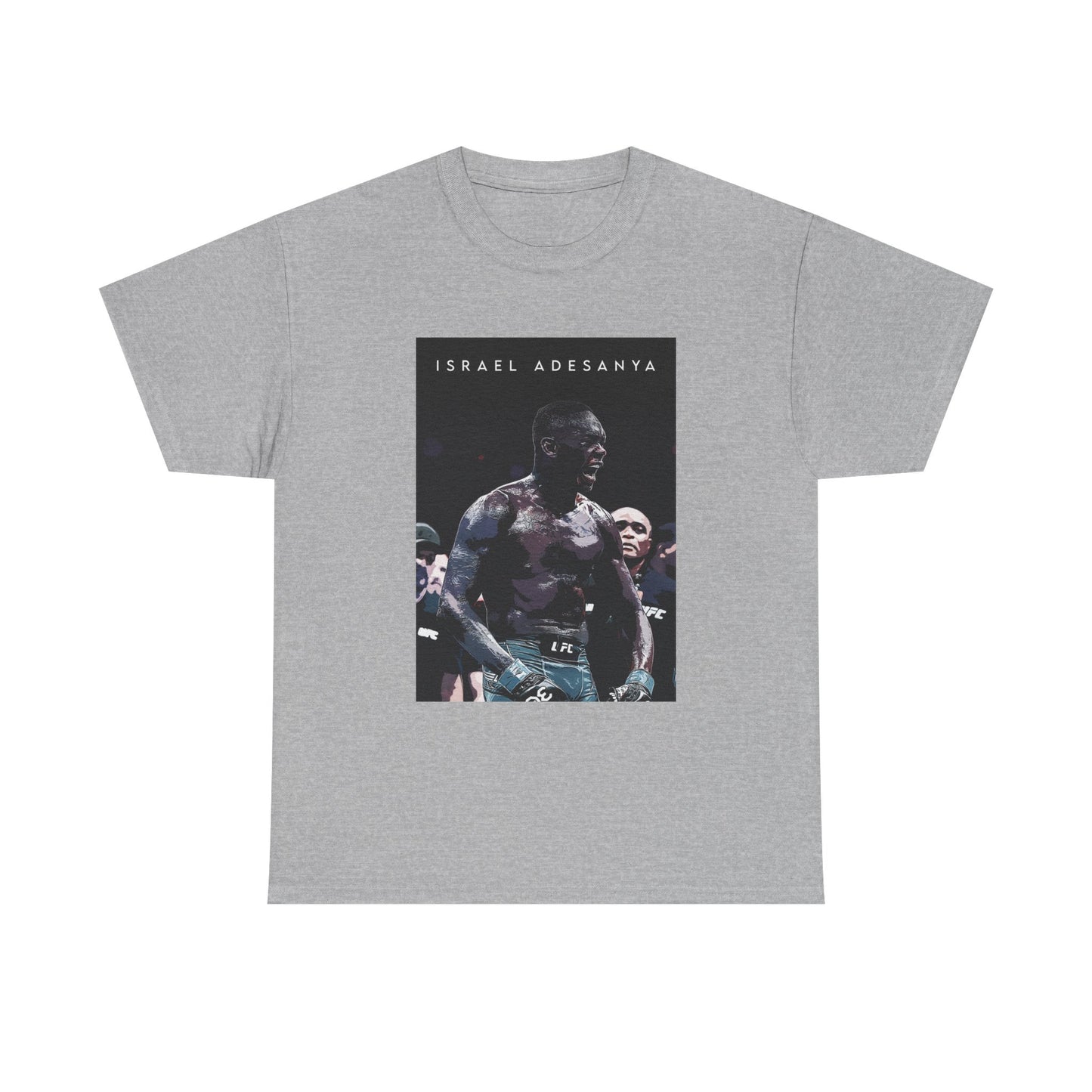 Israel Adesanya Tshirt Poster MMA UFC Merch Champ Graphic Unisex Heavy Cotton