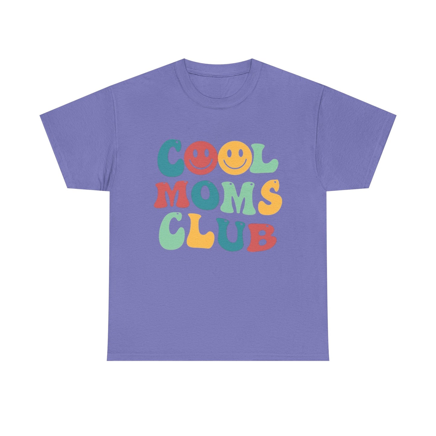 Cool Moms Club Women's Graphic T Shirt NEW MULTIPLE COLORS Gift Retro Design 90s