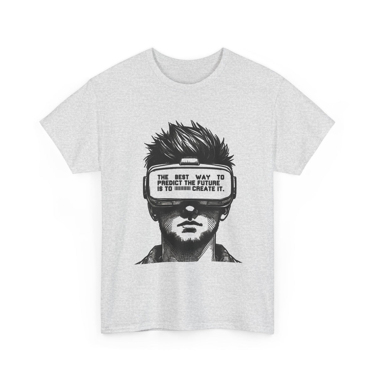 Create The Future Graphic T Shirt Men's Heavy Cotton Tee