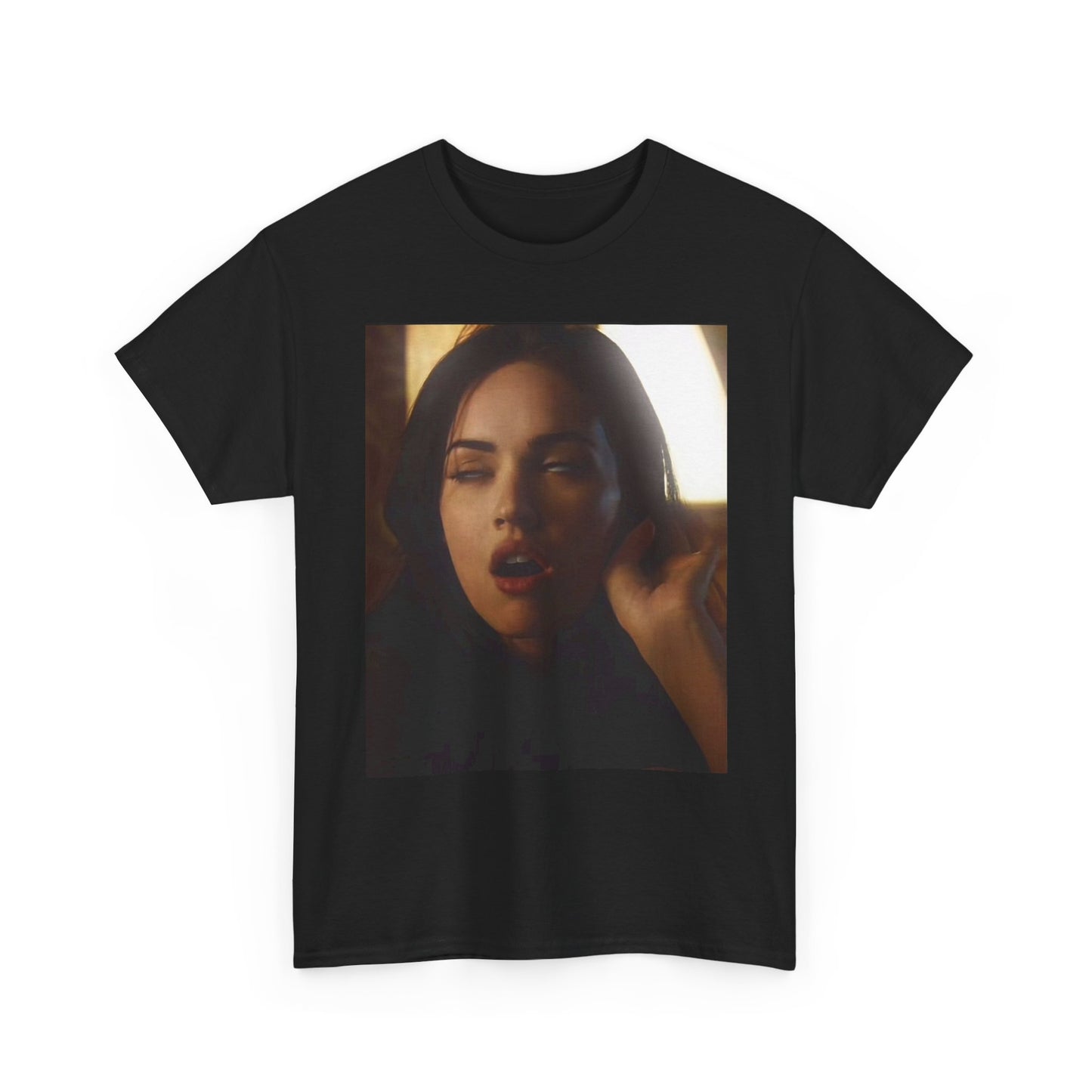 Megan Fox Funny Graphic T Shirt Unisex Heavy Cotton Tee Gift