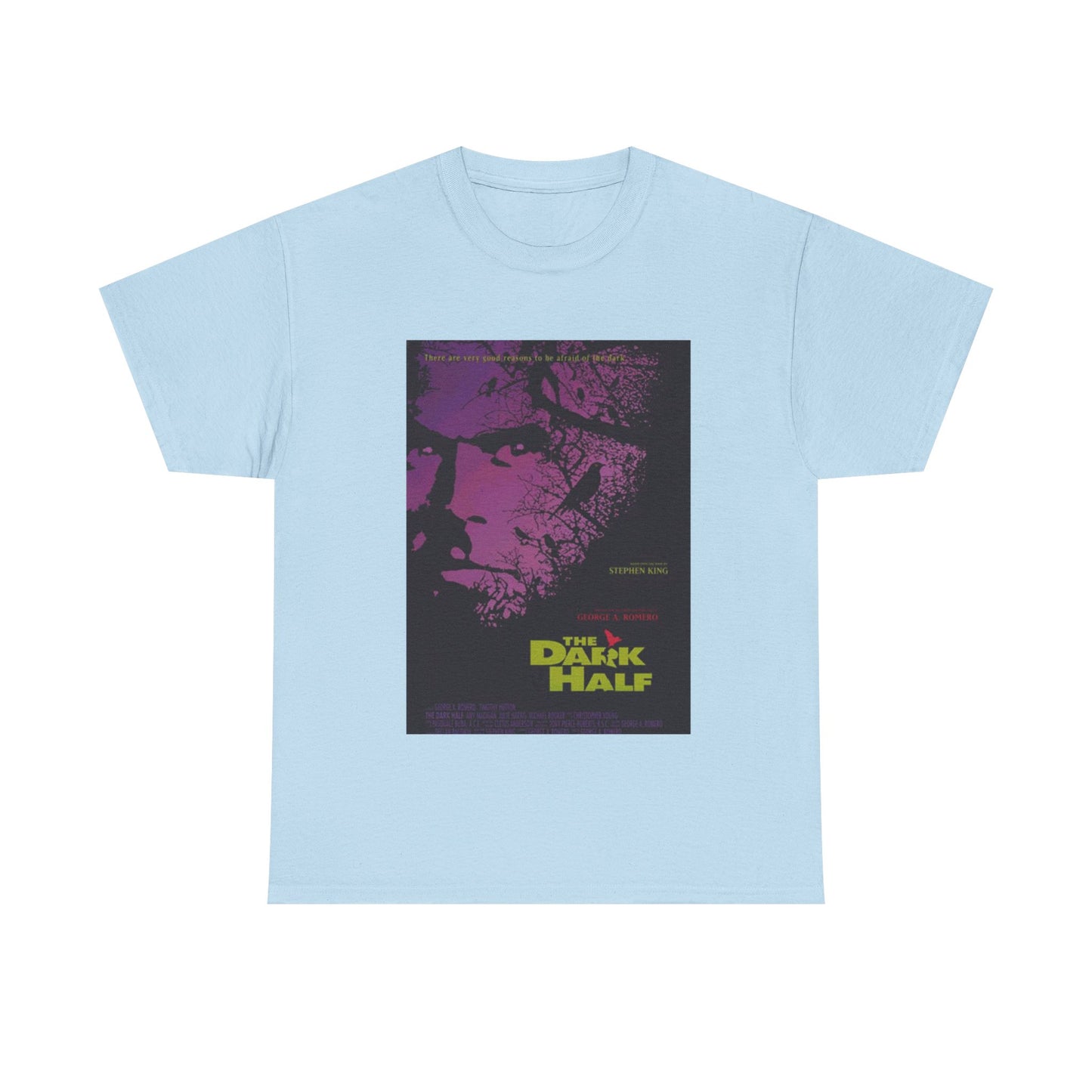 The Dark Half Shirt Vintage Horror Movie Stephen King Retro Unisex Heavy Cotton