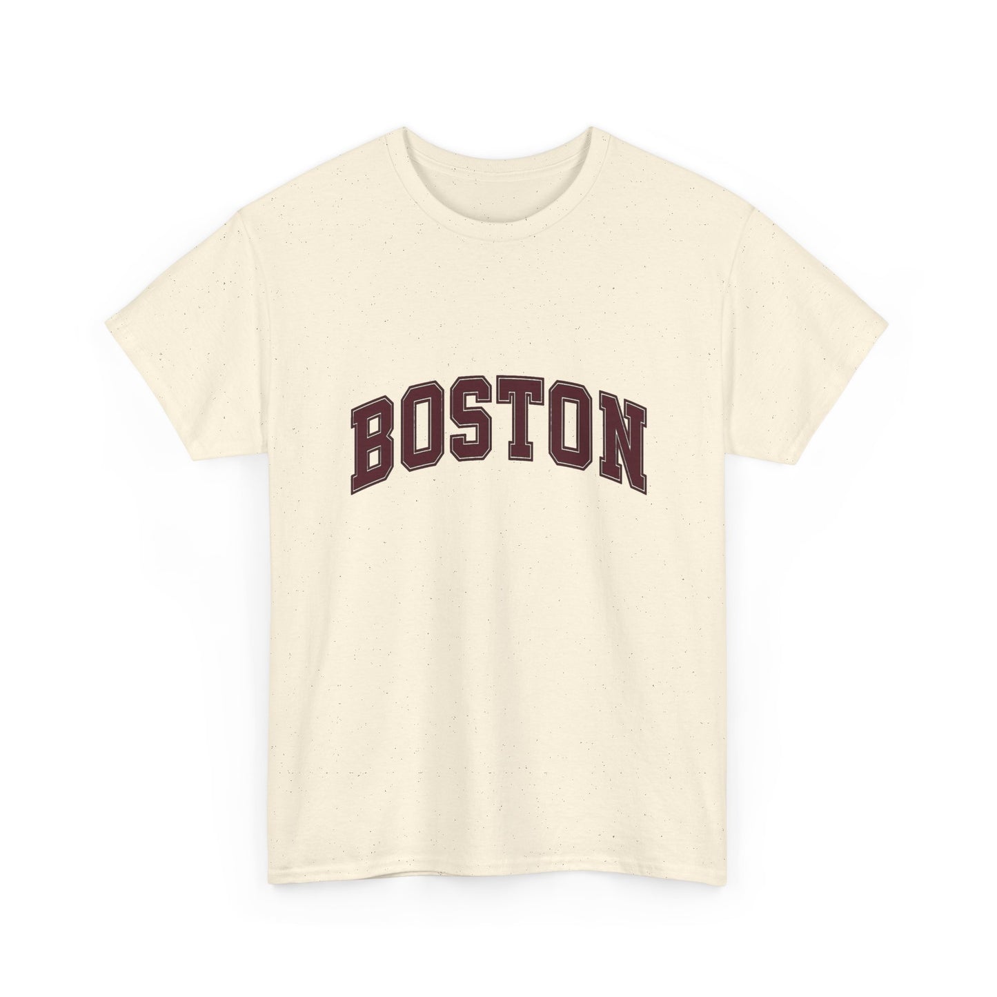 Boston Logo NEW ENGLAND Graphic T Shirt Unisex Heavy Cotton Tee