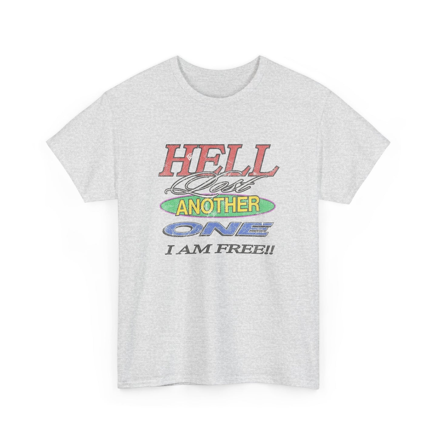 I'm Free Jesus Saves Graphic T Shirt Unisex Heavy Cotton Tee