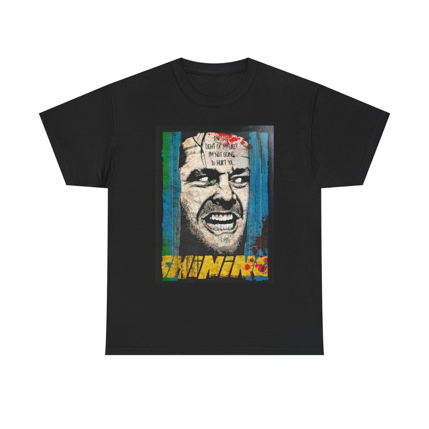 The Shining Horror Vintage Graphic T Shirt NEW ADULT Heavy Cotton Tee