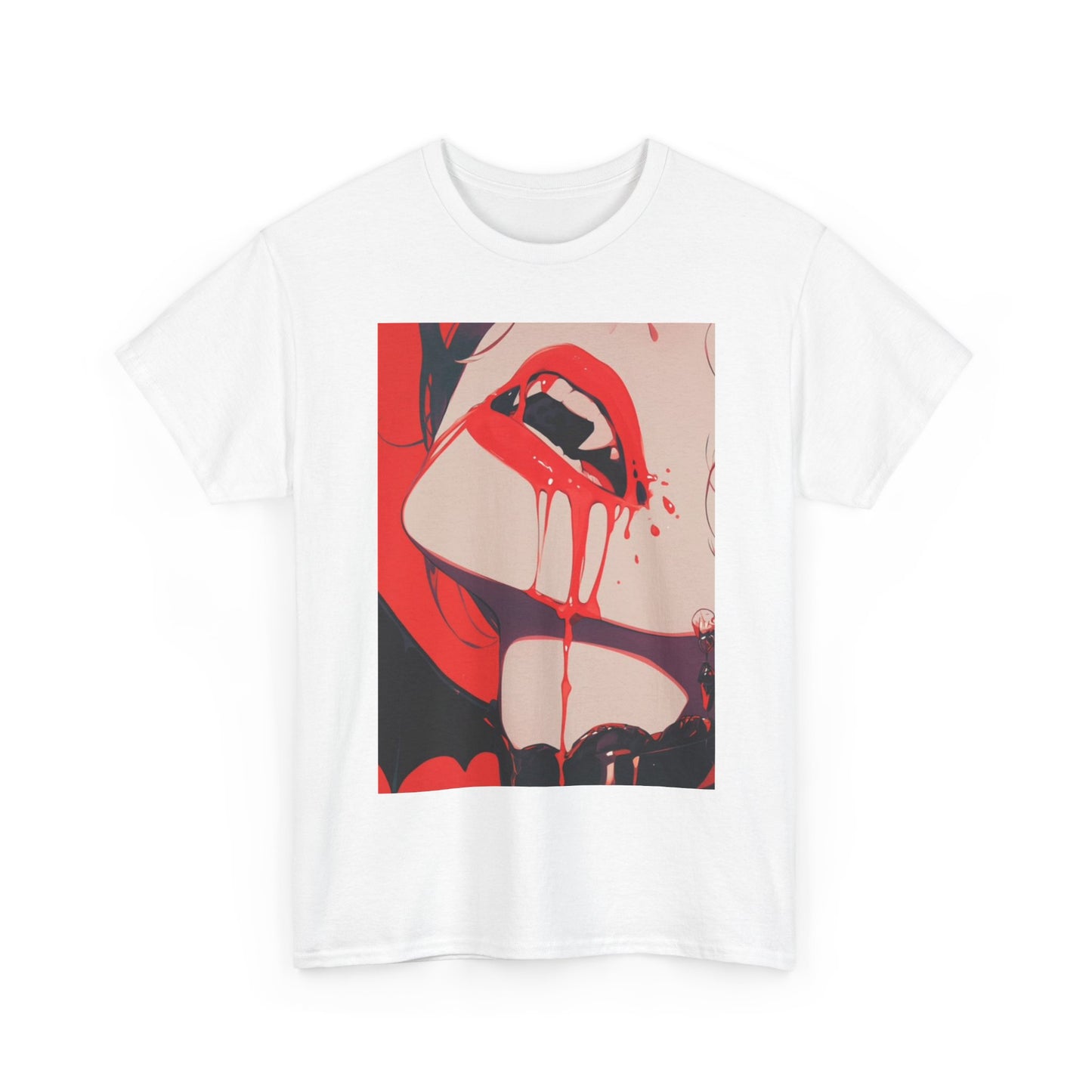 Waifu Anime T-shirt Girl Graphic Cartoon Retro Gaming Unisex Heavy Tee Gamer gf