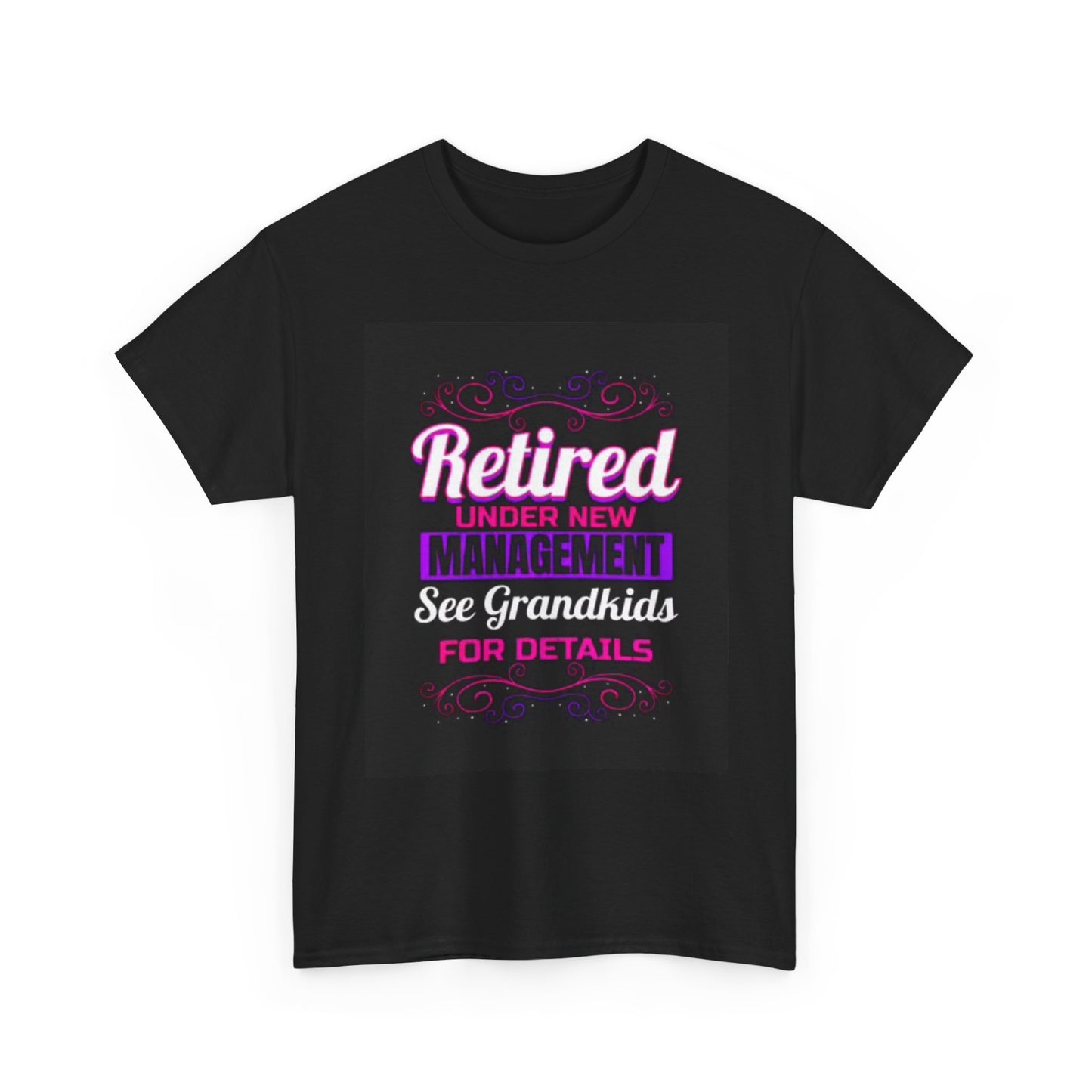 Newly Retired Funny Shirt Gift Grandparents Unisex Heavy Cotton Tee