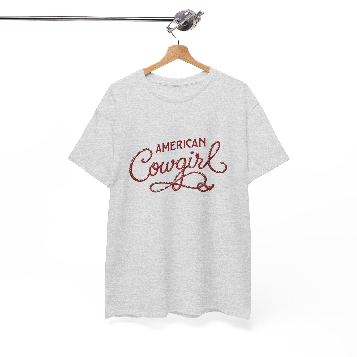 American Cowgirl Graphic T Shirt Heavy Cotton Tee NEW ADULT UNISEX