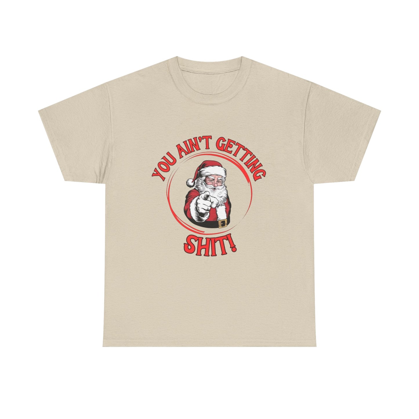 Funny Santa Jokes Graphic T Shirt Unisex NEW Heavy Cotton Tee