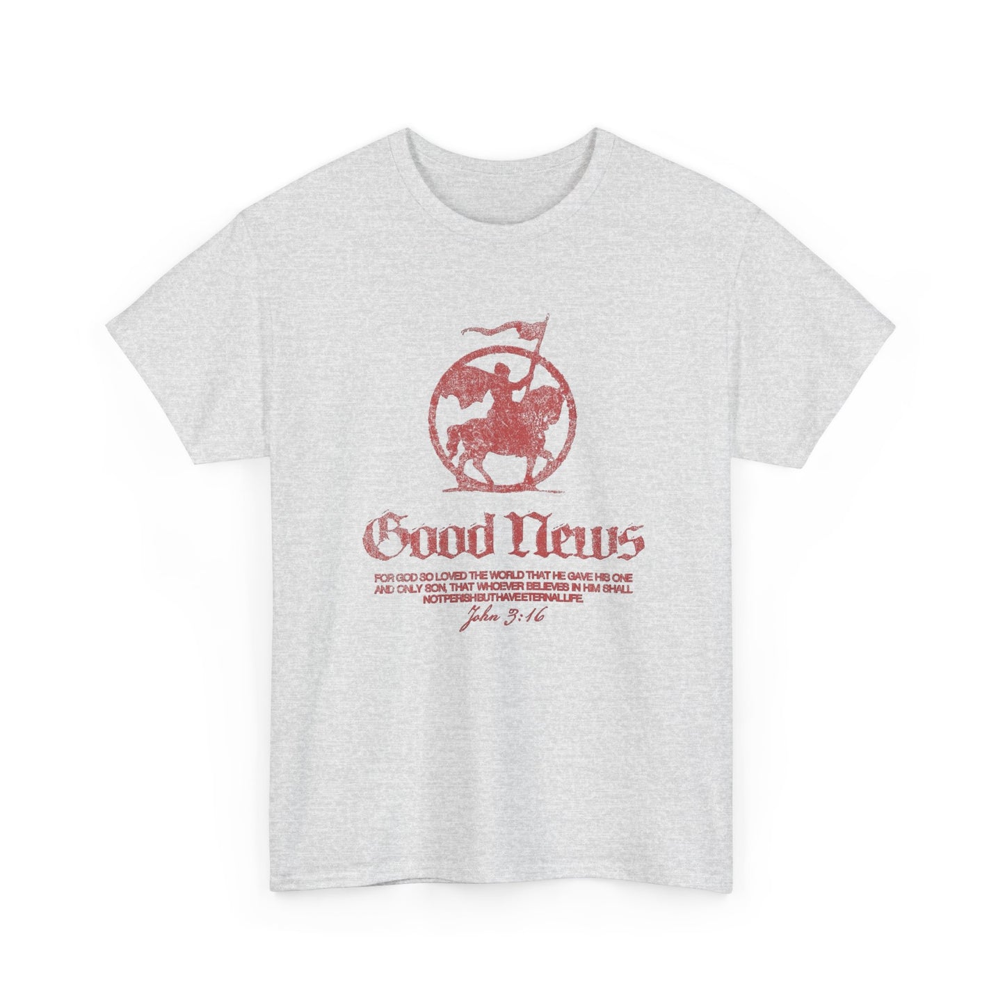 Good News Jesus Graphic T Shirt Unisex Heavy Cotton Tee