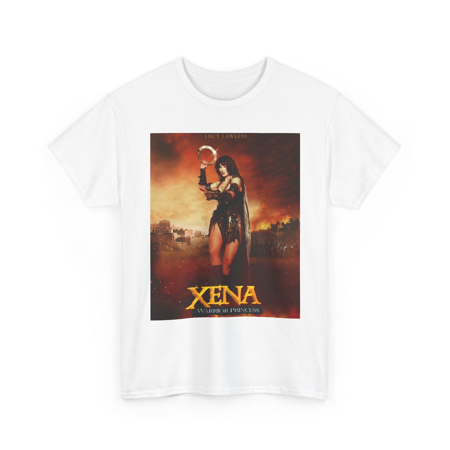 Xena Warrior Princess T Shirt Vintage Retro Tv Unisex Heavy Cotton Tee