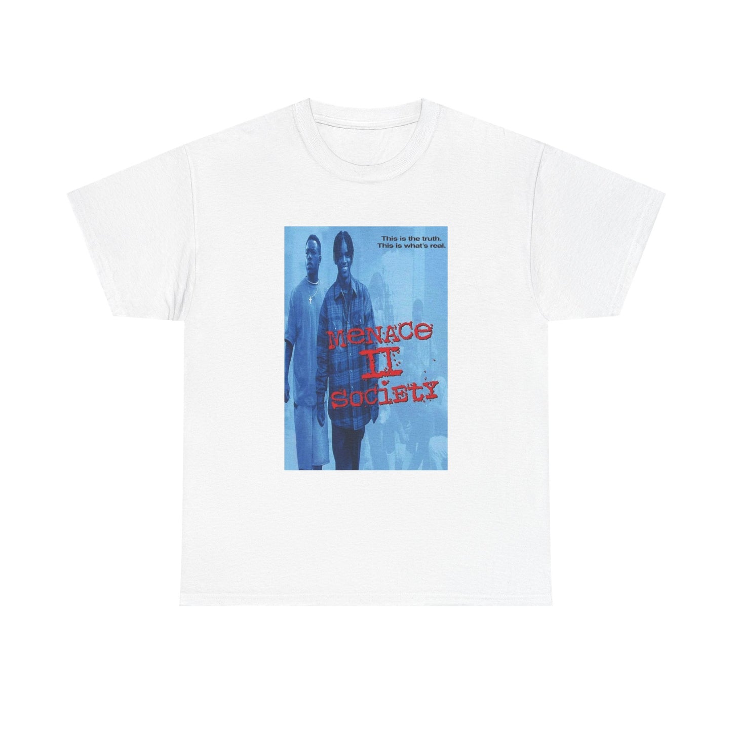 Menace To Society Tshirt Vintage Movie Poster California Retro
