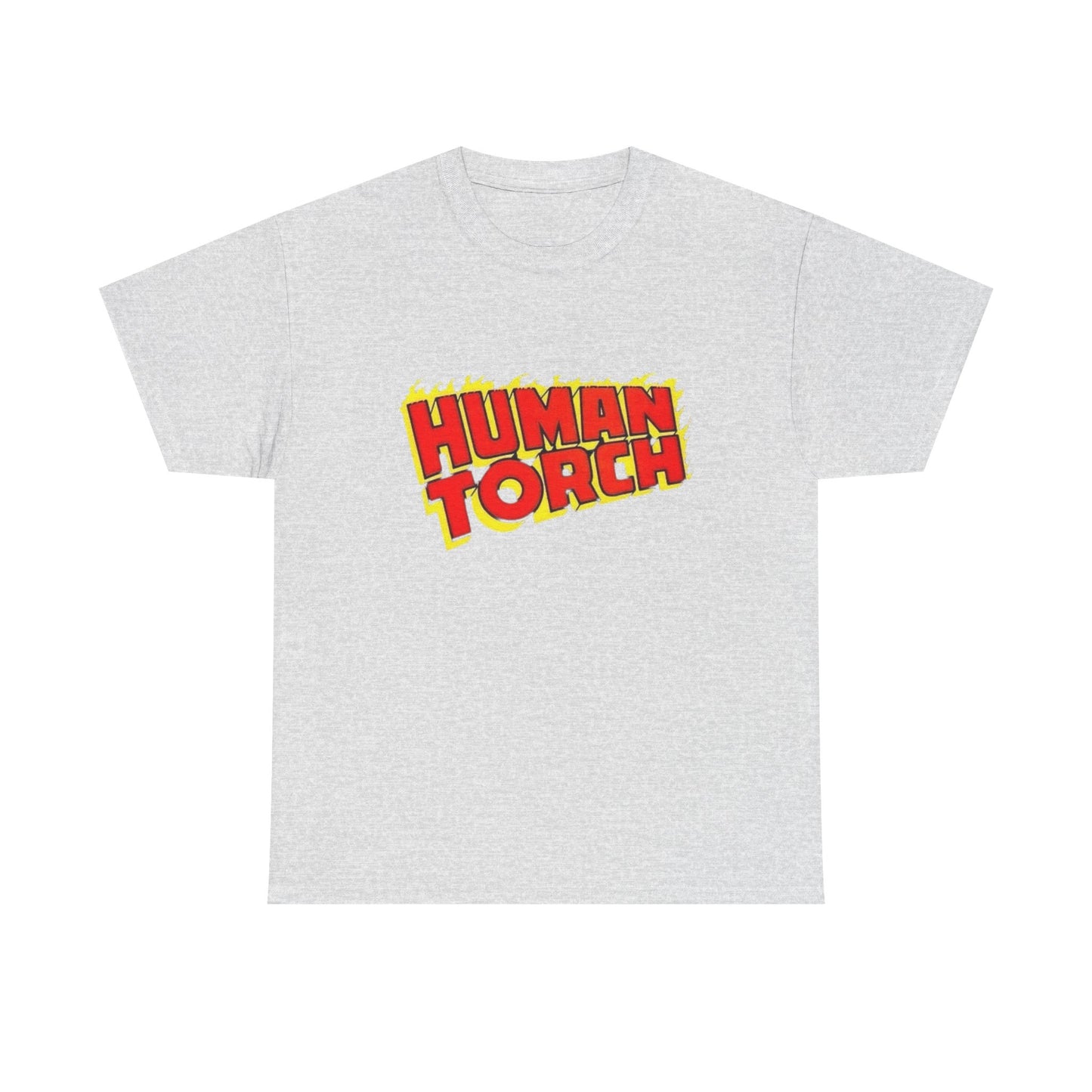 Human Torch Graphic T-Shirt Unisex Heavy Cotton Tee