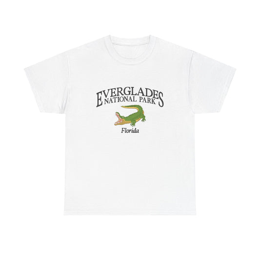 Florida Everglades Graphic T Shirt NEW Unisex Heavy Cotton Tee
