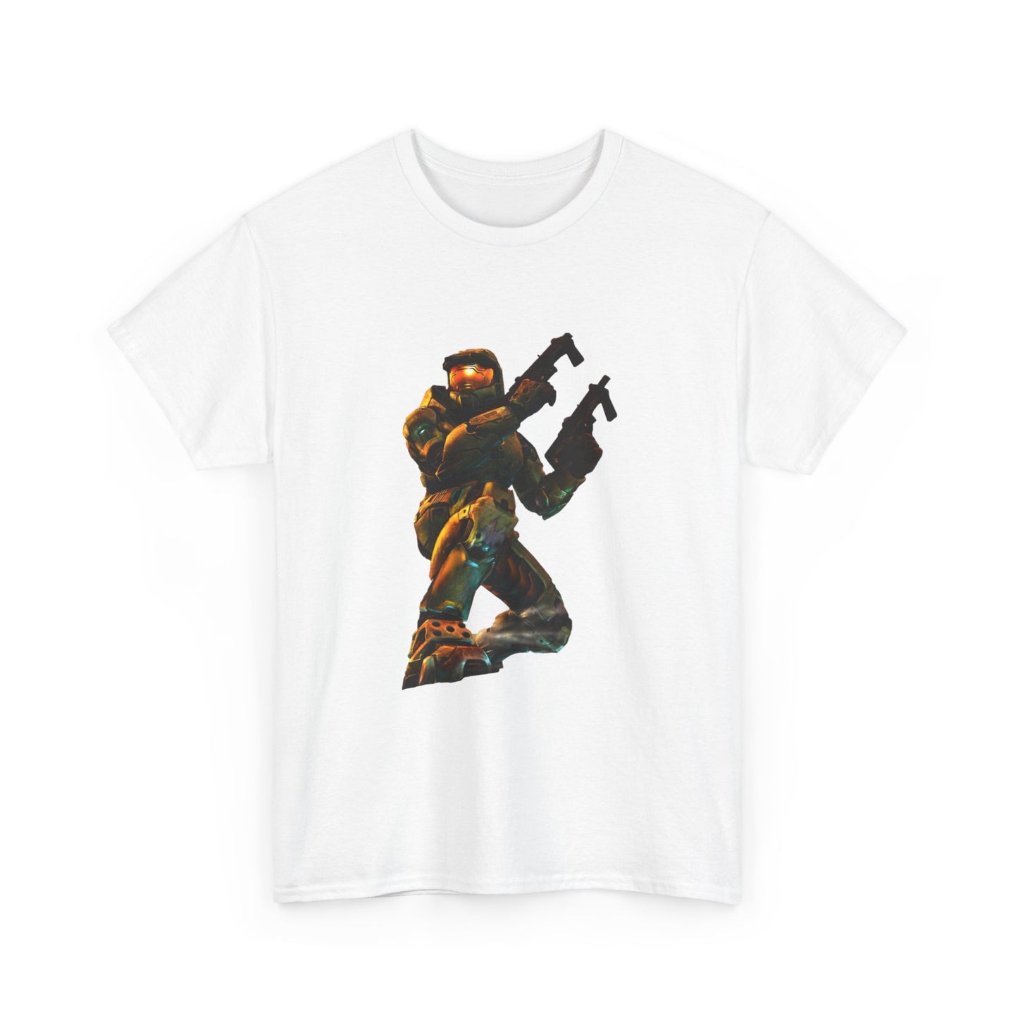 Halo Master chief Tshirt Xbox Retro Gaming Vintage Unisex Heavy Cotton Tee