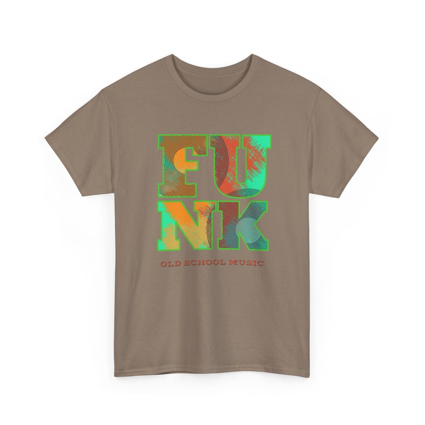Funk Old School Music Graphic T Shirt NEW GIFT Unisex Heavy Cotton Tee