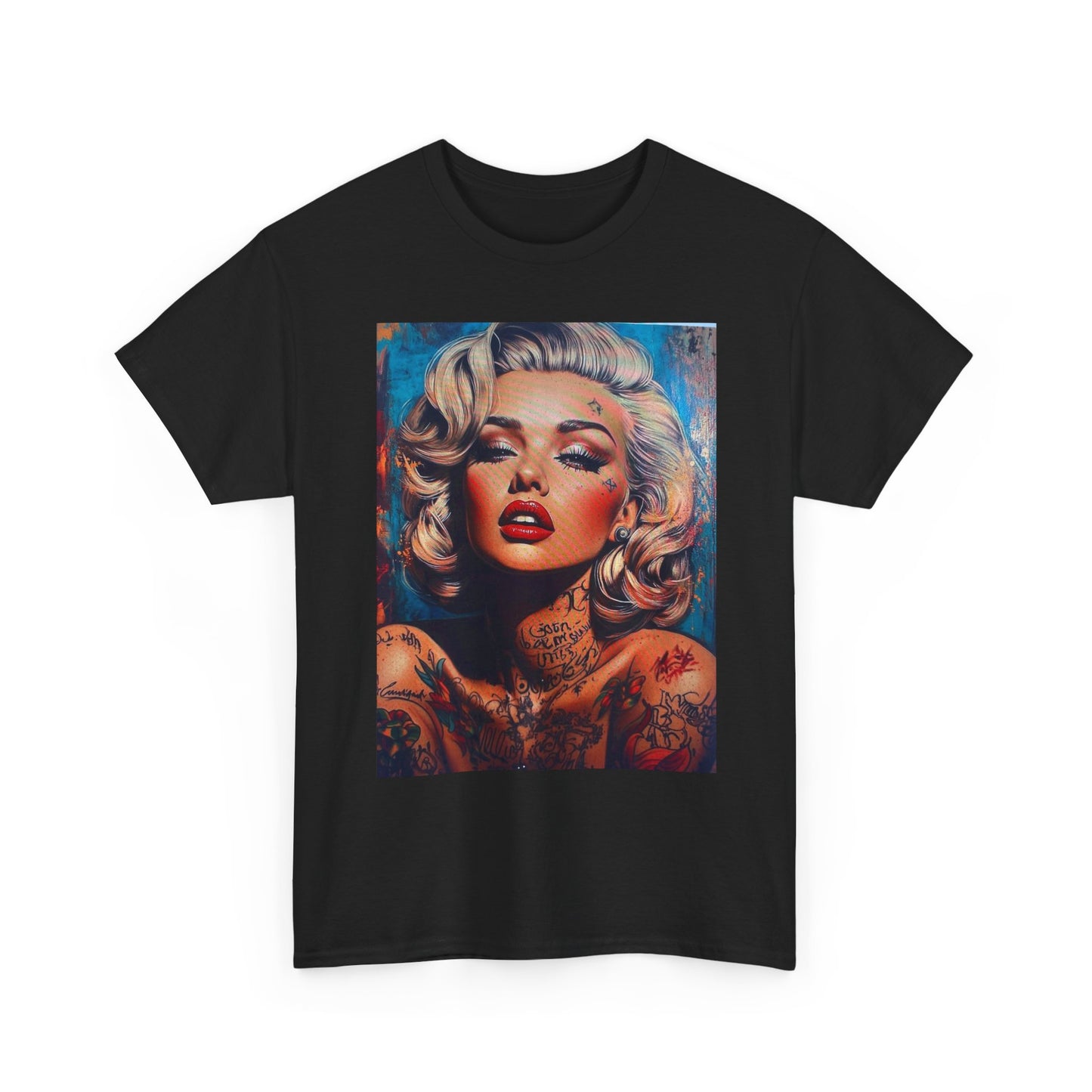 Blonde Pinup Vintage Graphic T Shirt Mens BRAND NEW S-5XL