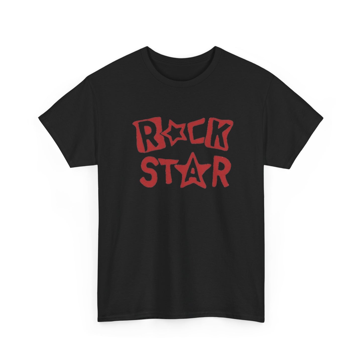 Rock Star Graphic T Shirt Unisex Heavy Cotton NEW Tee