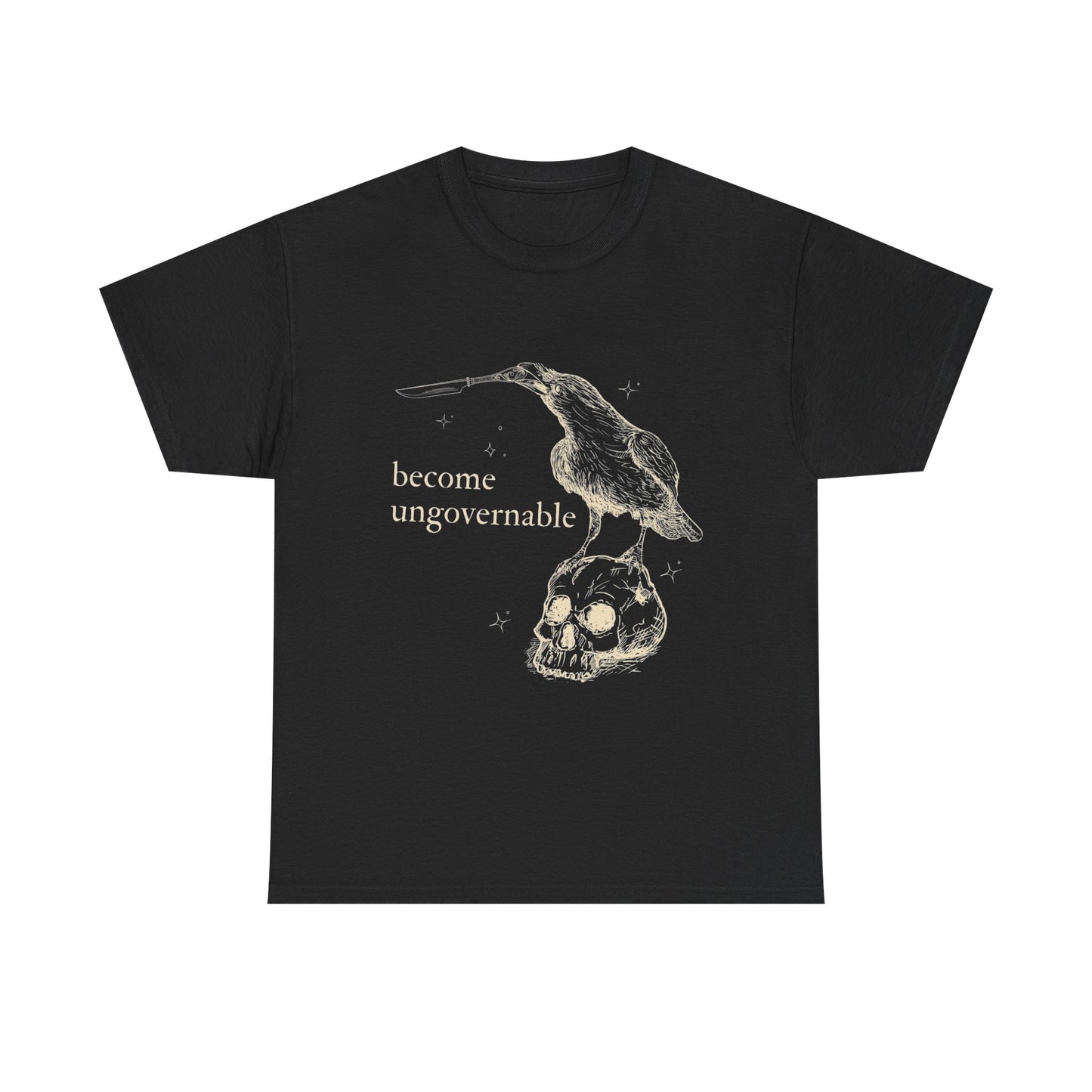 Become Ungovernable Graphic T Shirt NEW ADULT TEE VINTAGE