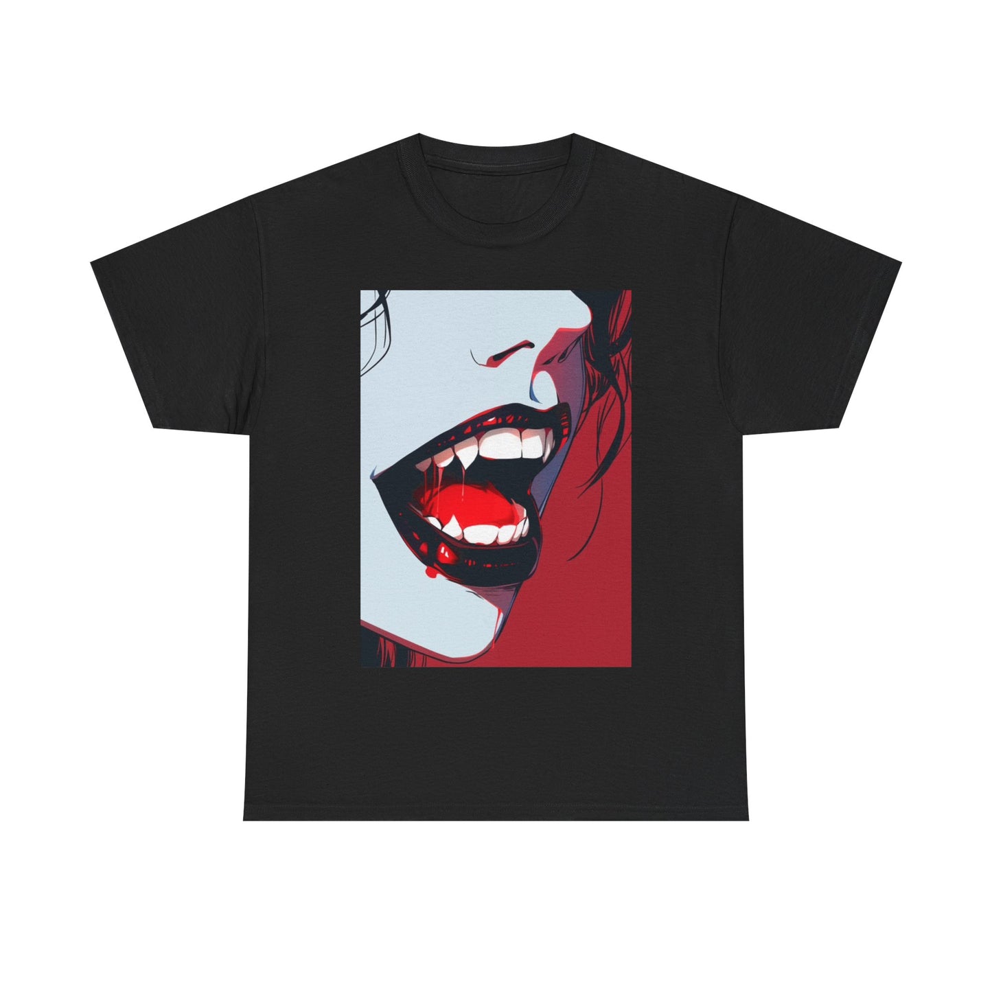 Waifu Anime T-shirt Girl Graphic Cartoon Retro Gaming Unisex Heavy Tee Game sexy