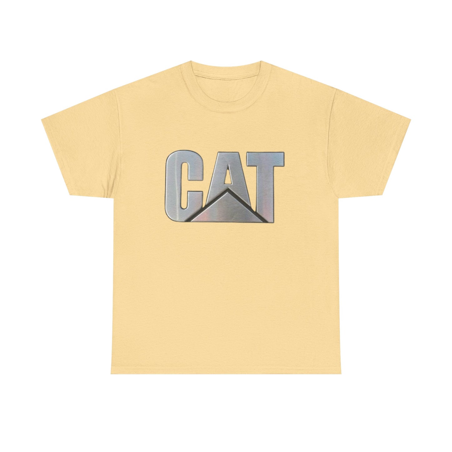 CAT Equipment Graphic T Shirt Unisex Heavy Cotton Tee NEW