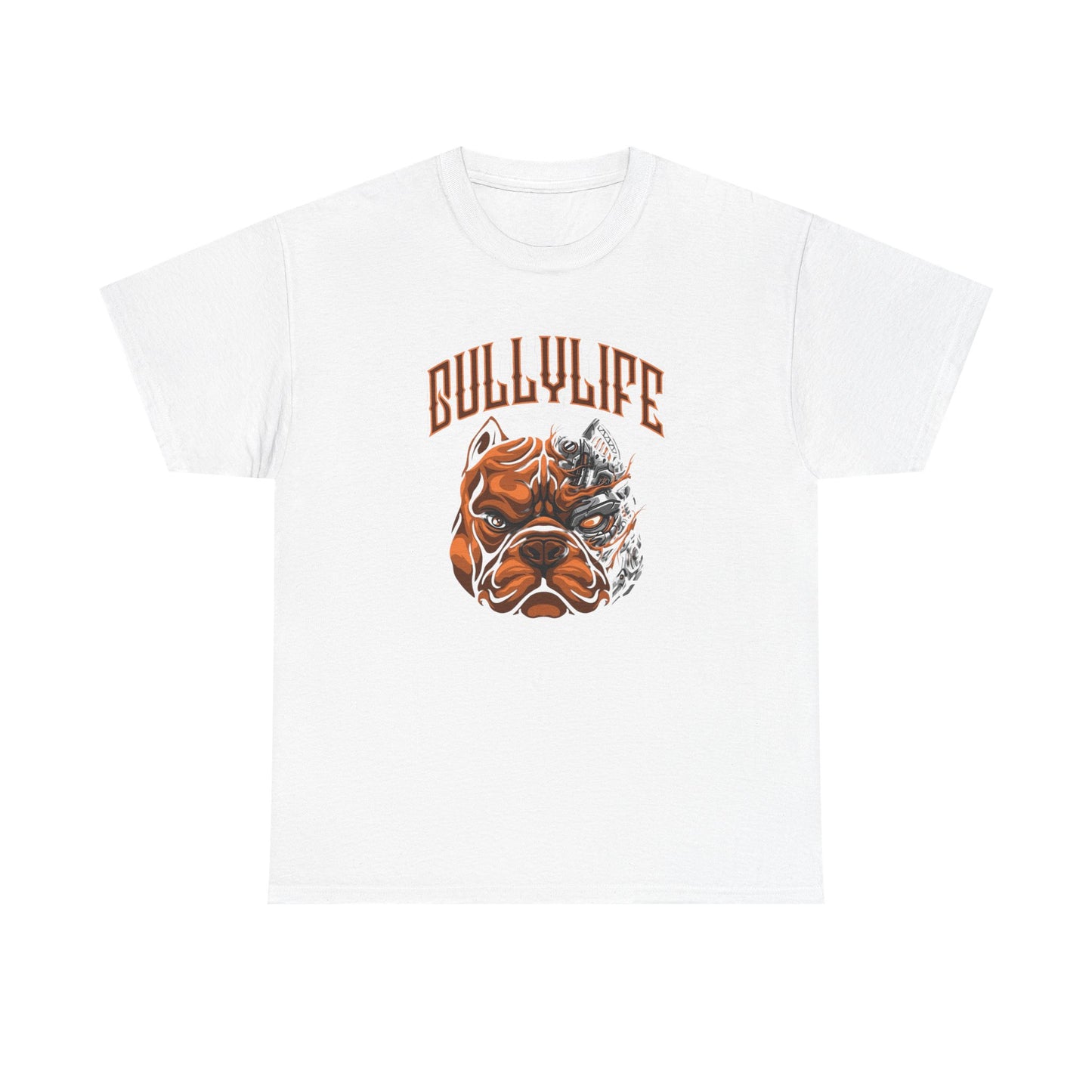 Bullylife Pitbulls Graphic T Shirt Unisex Heavy Cotton Tee