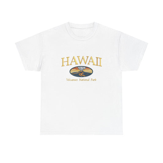 Hawaii National Parks  Graphic T Shirt NEW Unisex Heavy Cotton Tee