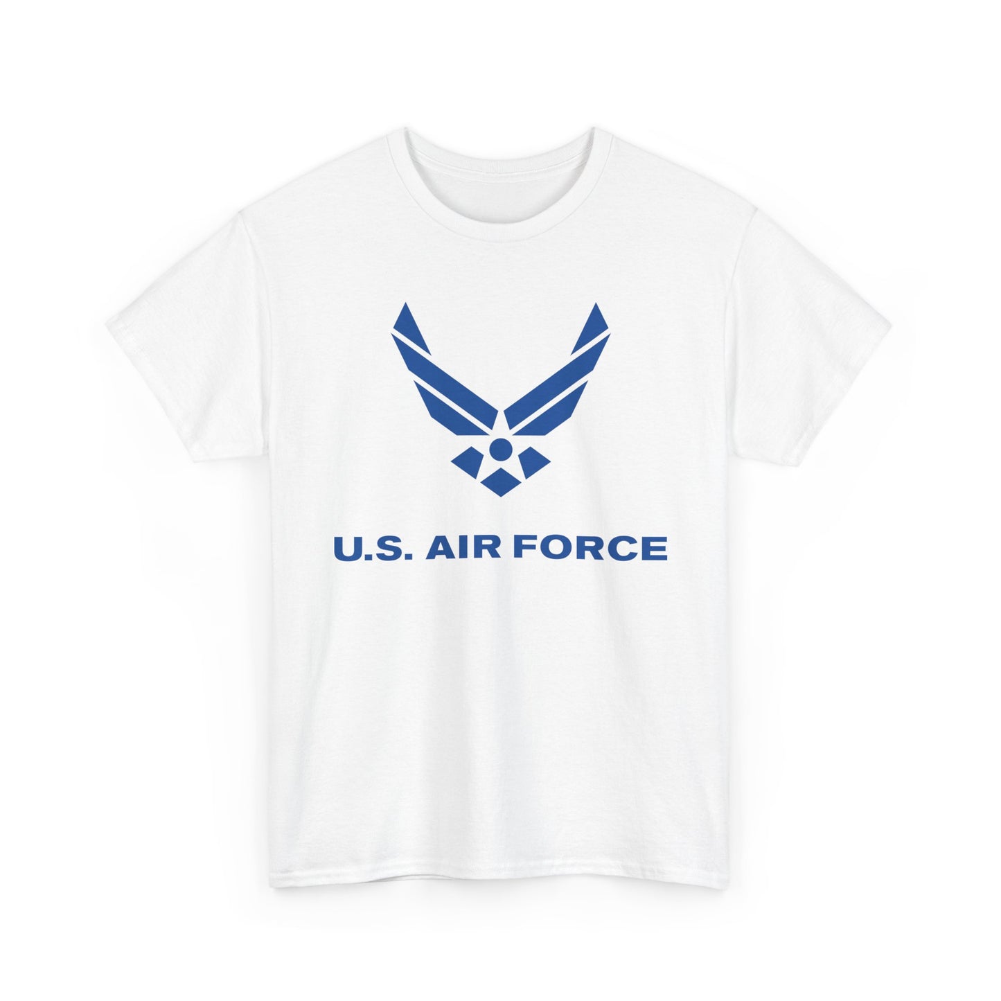 US Air Force Graphic T Shirt Retro Logo Wings Unisex Heavy Cotton Tee