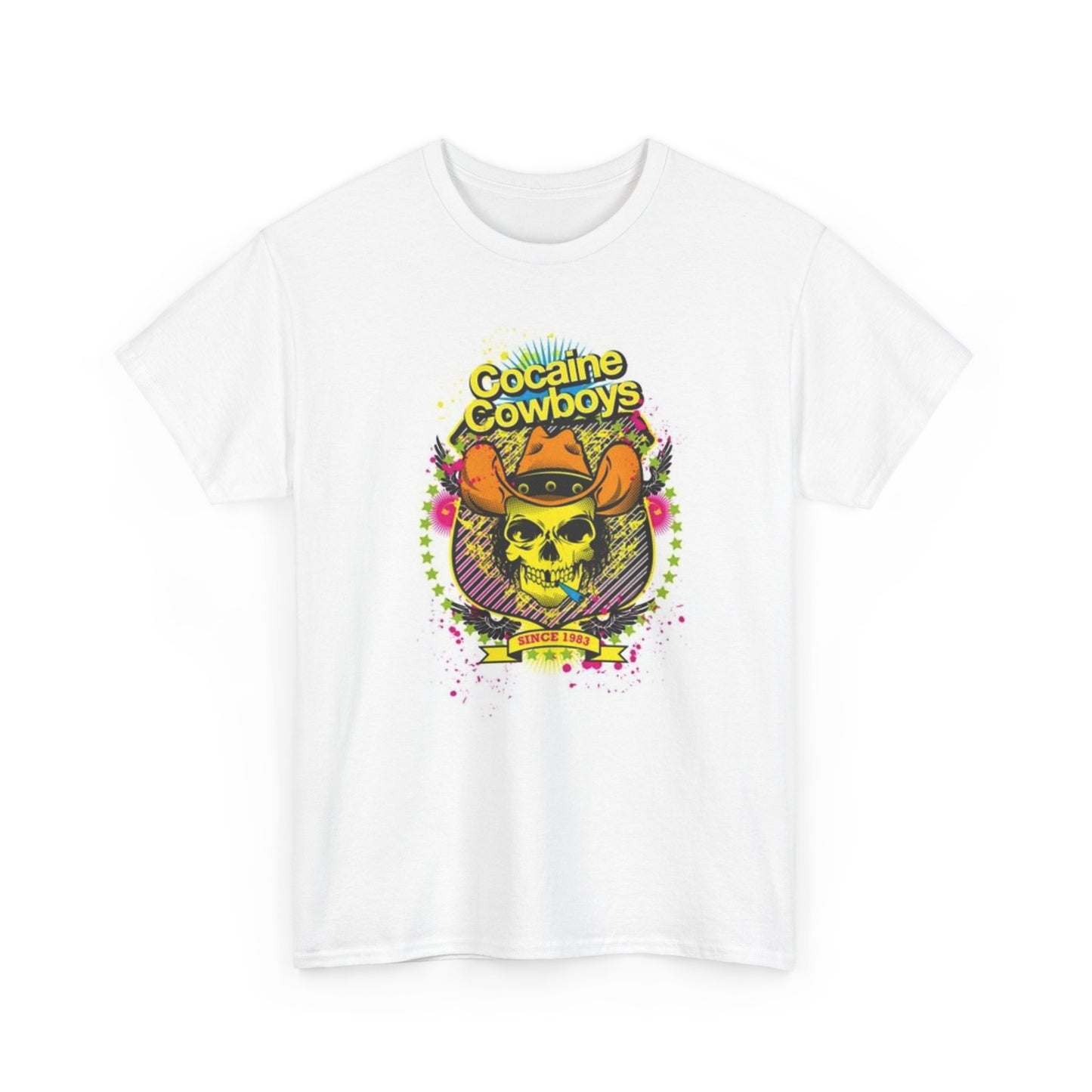 Cocaine Cowboys Miami T Shirt Vintage Unisex Heavy Cotton Tee