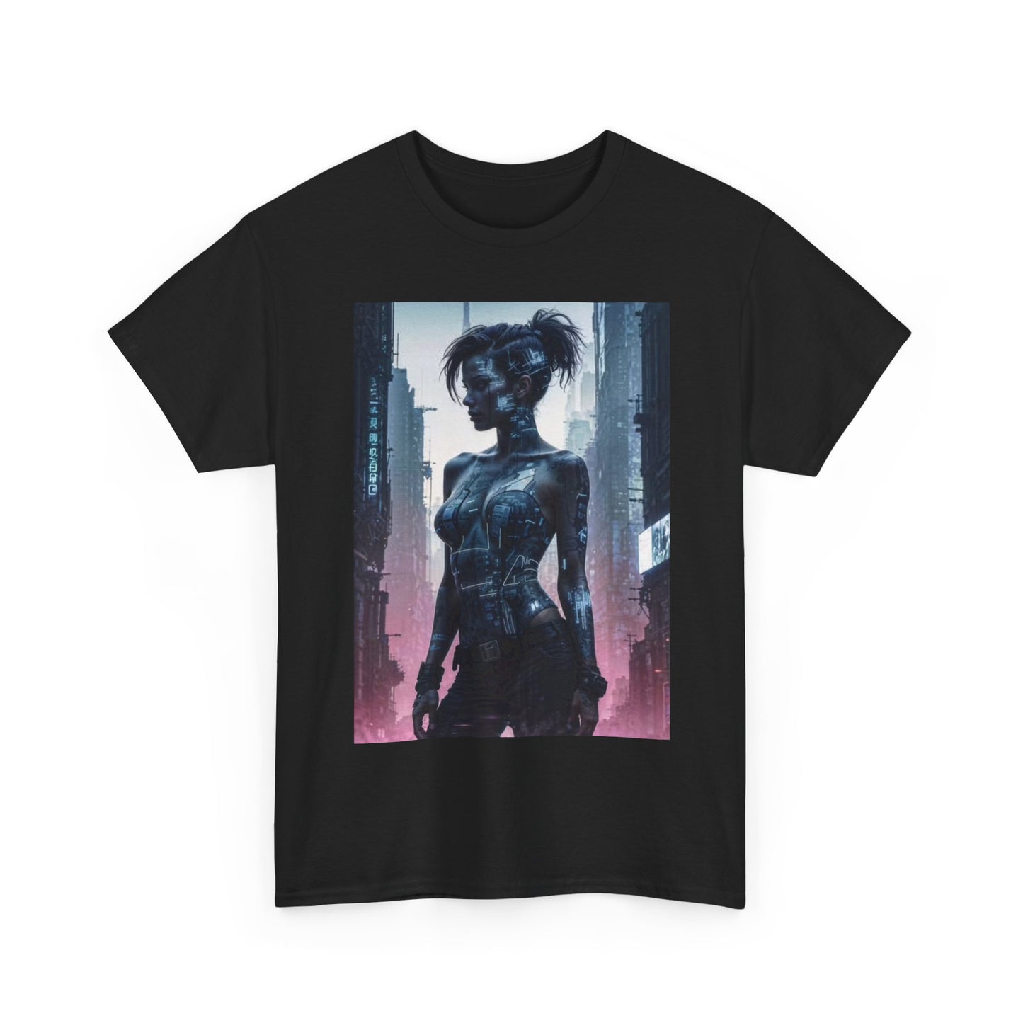 Waifu Anime T-shirt Girl Graphic Cartoon Retro Gaming Unisex Heavy Tee Gamer 16