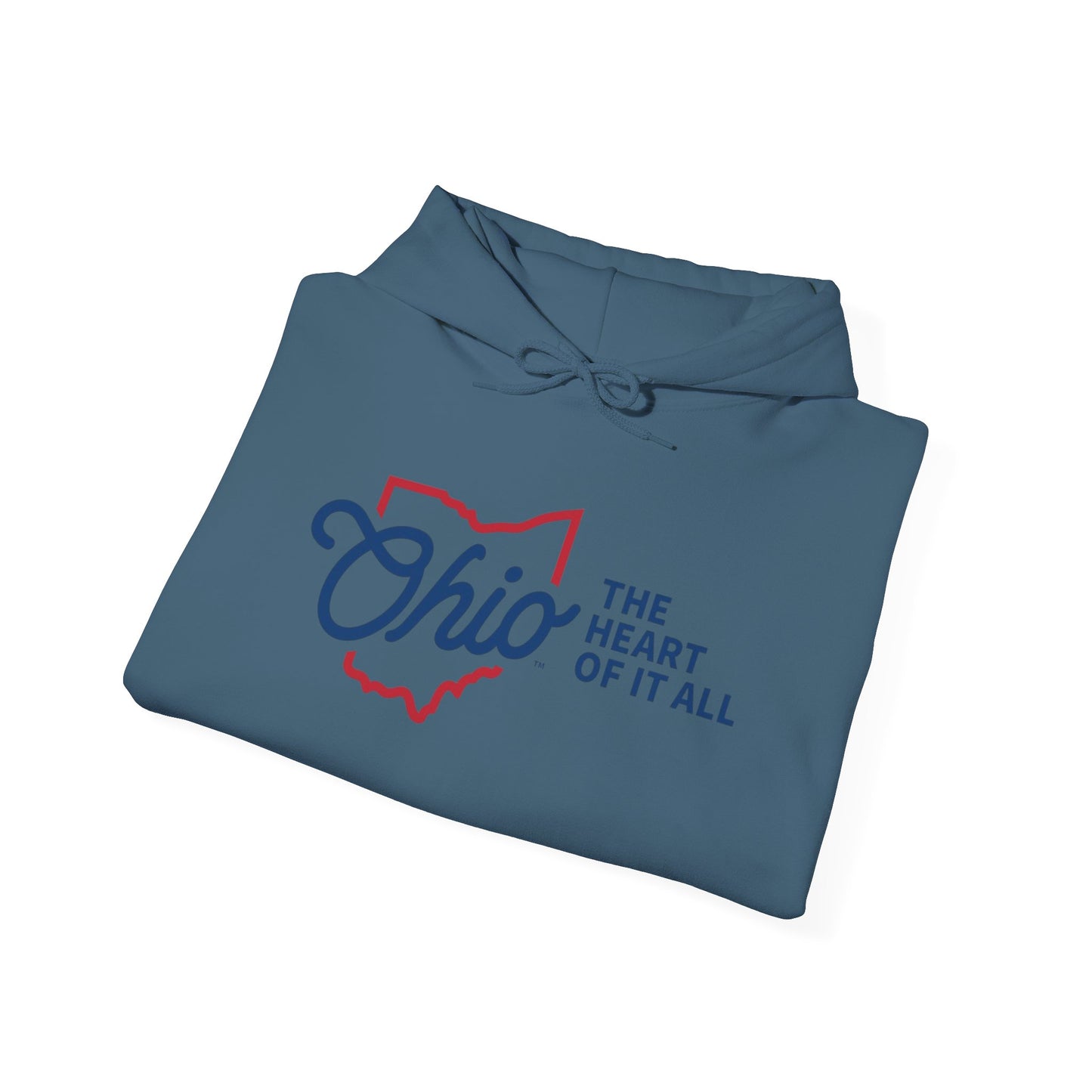 Ohio State Hoodie The Heart Of It All Unisex Heavy Blend™ Hooded Sweatshirt