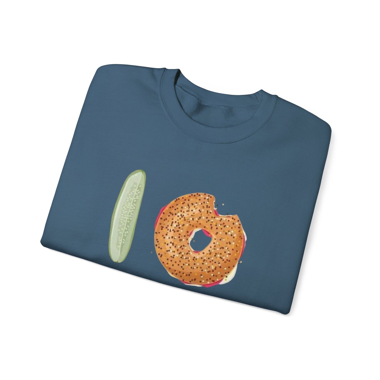 I Love New York Bagels Sweater NEW Unisex Heavy Blend™ Crewneck Sweatshirt