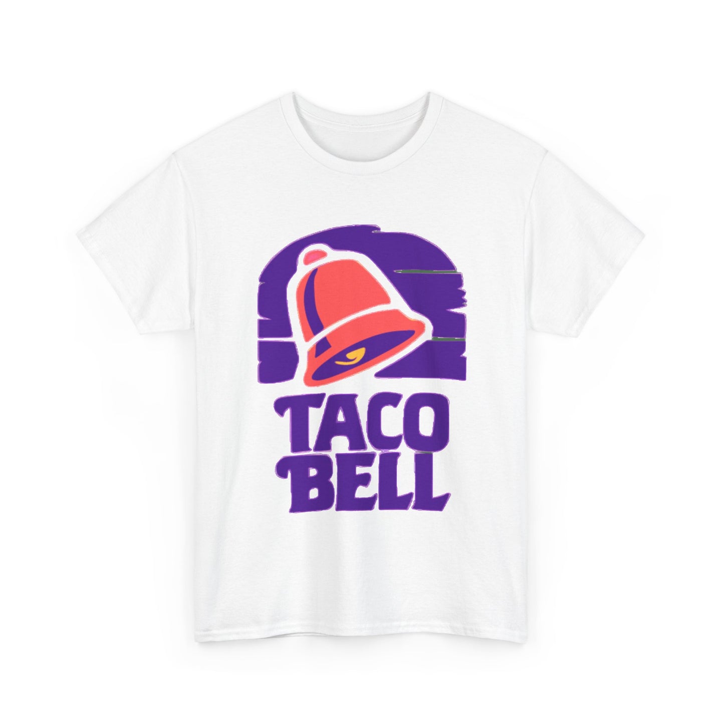 Taco Bell Shirt Funny Gift Retro Logo Mexican Restaurant Unisex Heavy Cotton Tee
