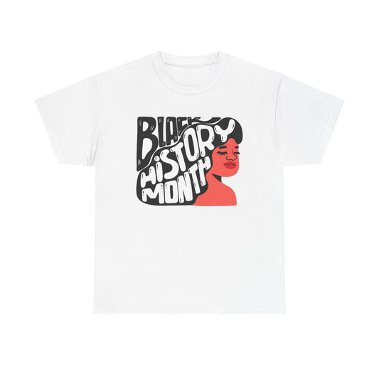 Black History Month Graphic T Shirt Vintage Unisex Heavy Cotton Tee