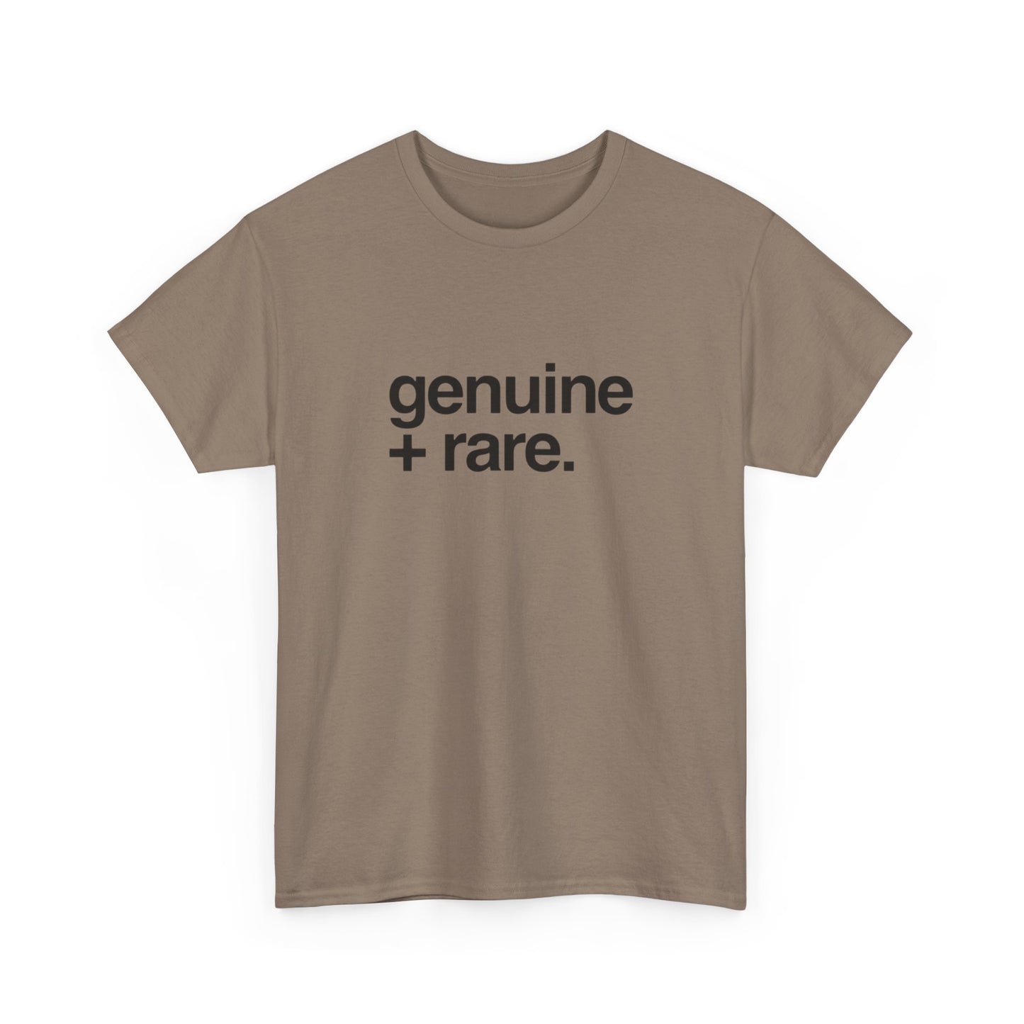 Genuine And Rare Graphic T Shirt NEW Unisex Heavy Cotton Tee