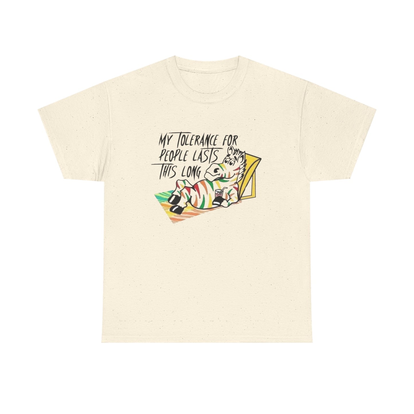 Zebra Gum Funny Vintage Graphic T Shirt NEW Heavy Cotton Tee