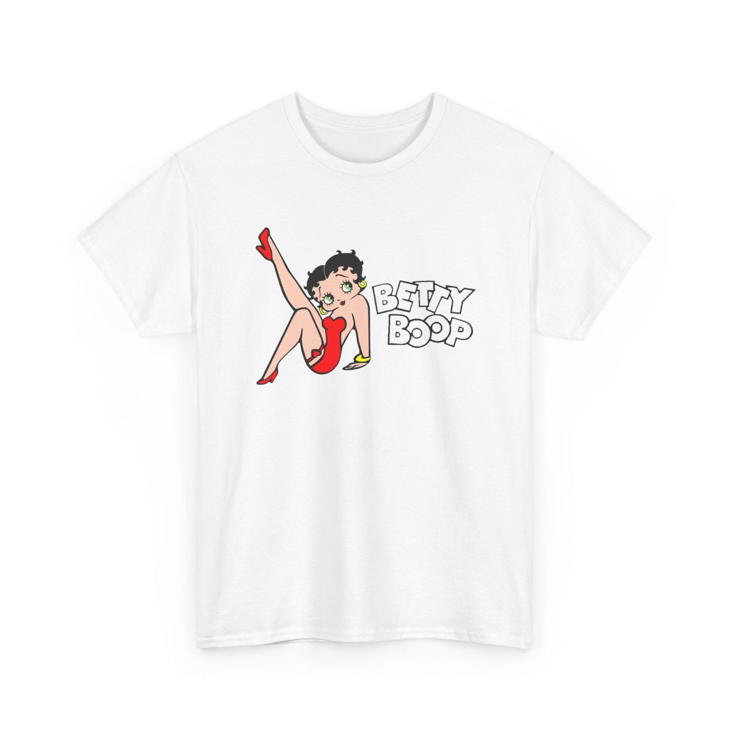 Betty Boop Graphic T Shirt Vintage Retro Art Unisex Heavy Cotton Tee 1