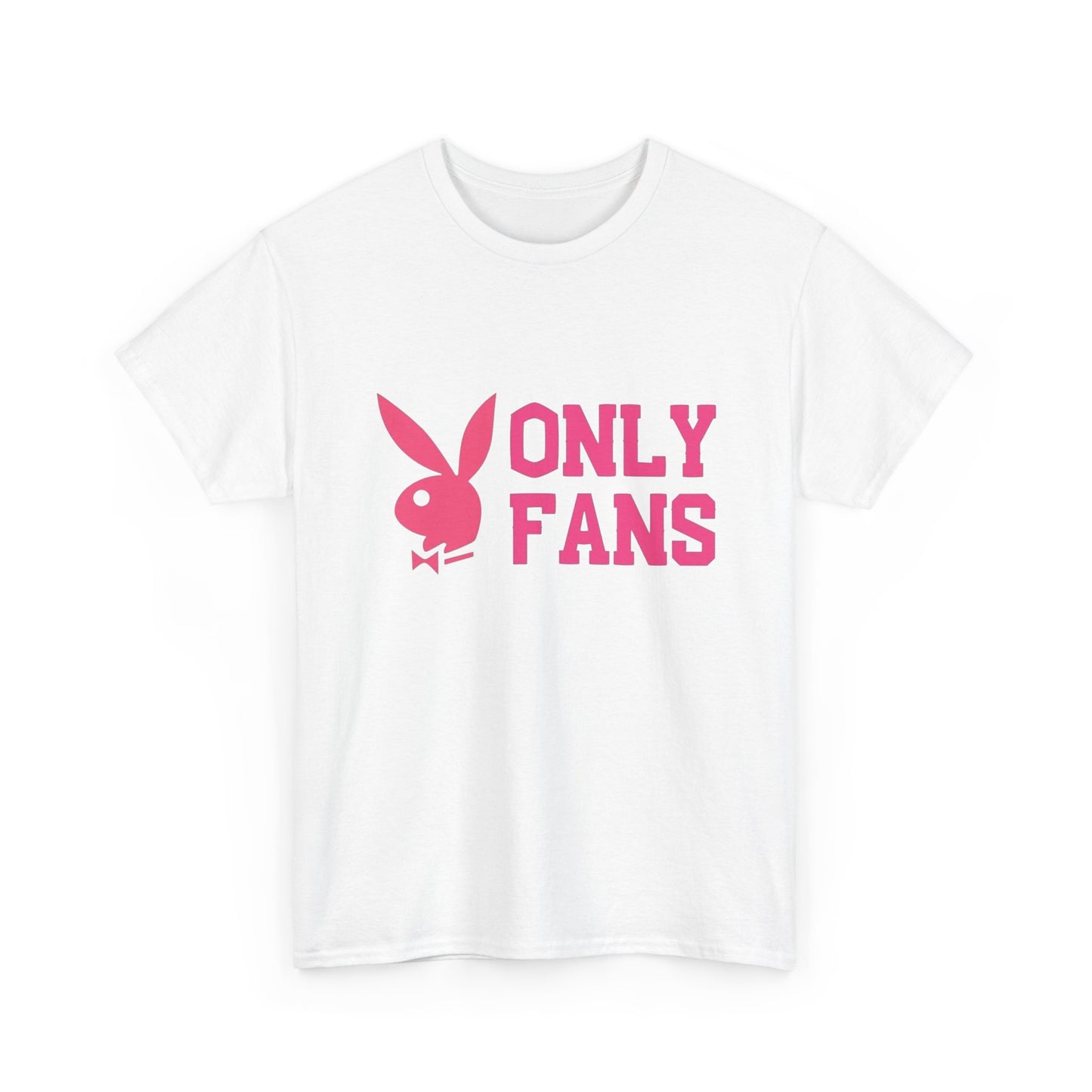 Onlyfans Bunny Graphic T Shirt NEW Unisex Heavy Cotton Tee