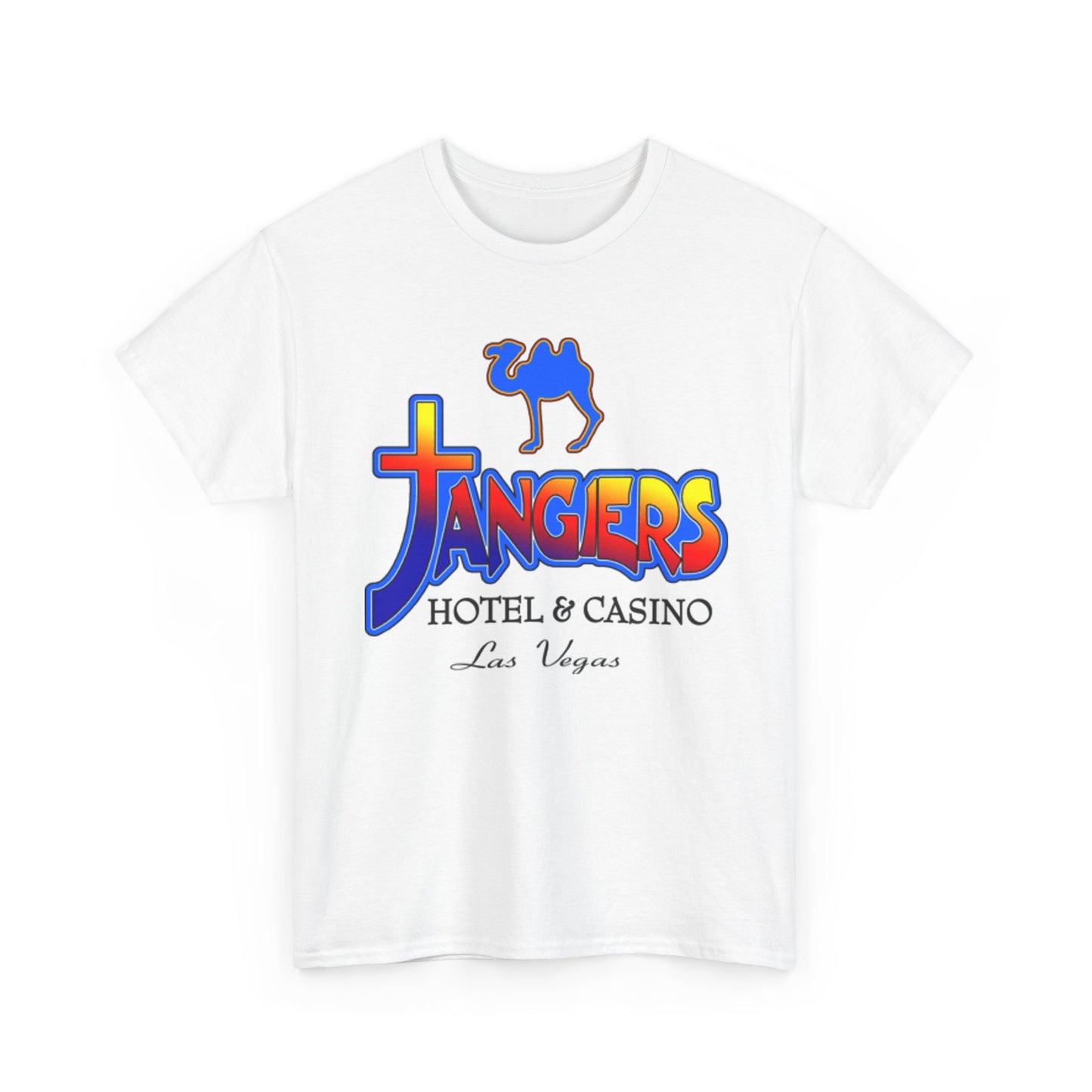 Tangiers Hotel And Casino Tshirt Retro Casino Movie Robert Deniro Vintage Unisex