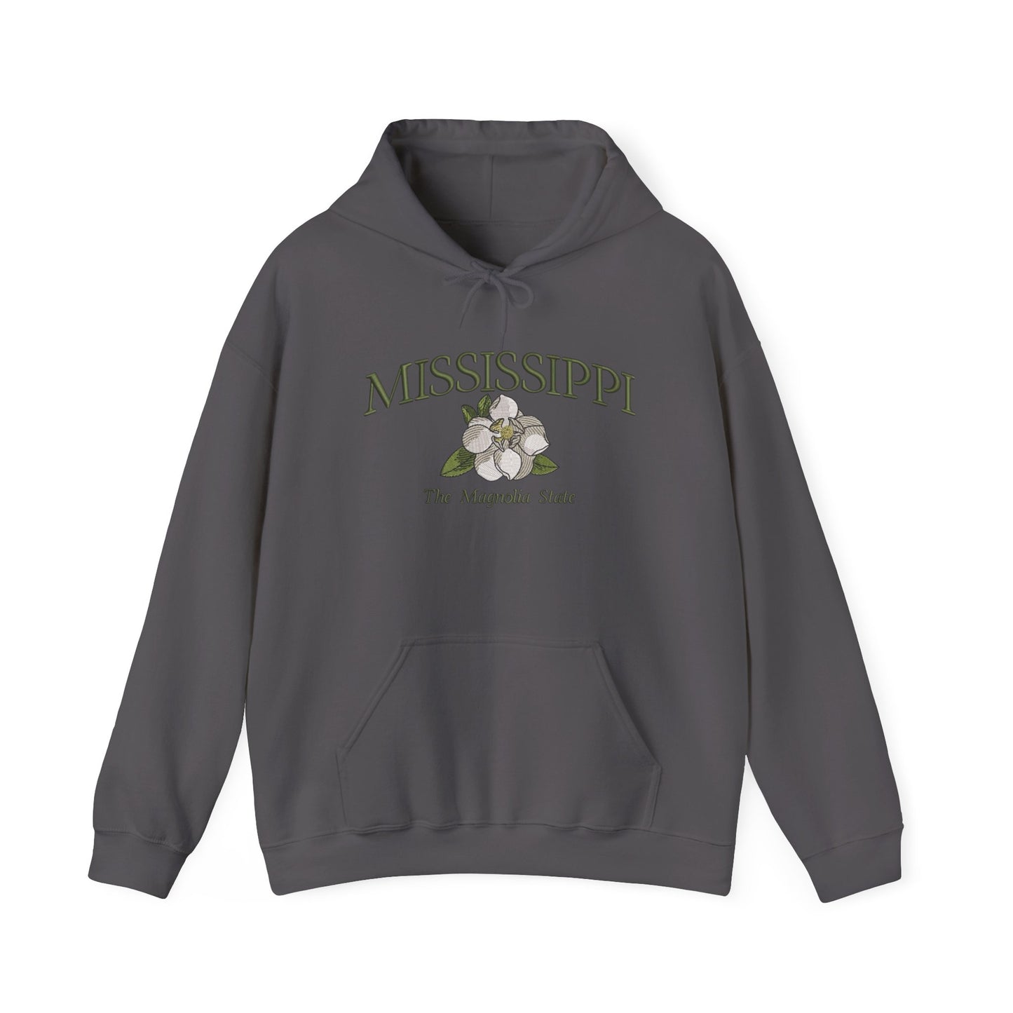 Mississippi The Magnolia State Graphic Hoodie Heavy Blend Sweatshirt NEW