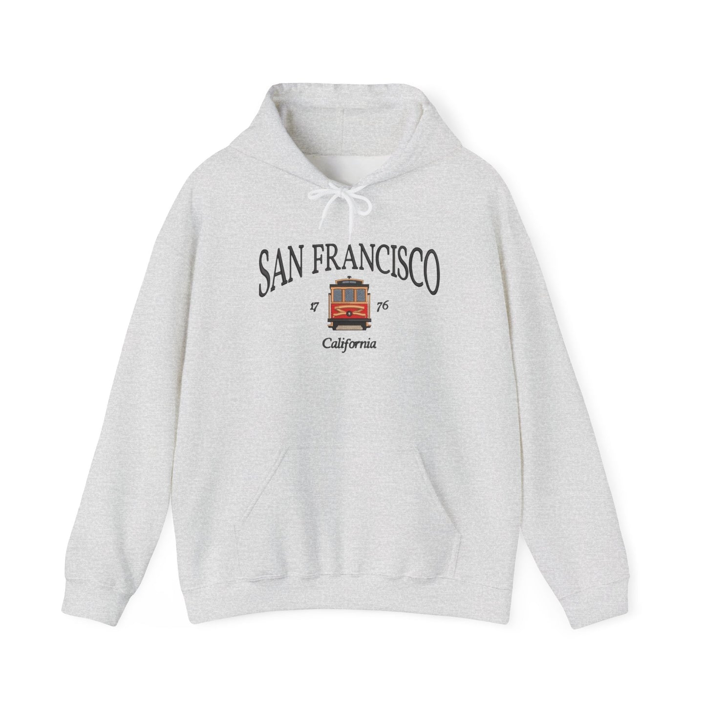 San Francisco Trolleys Graphic Hoodie Heavy Blend Sweatshirt NEW