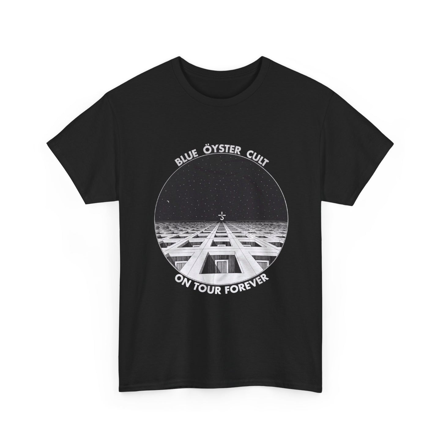 Blue Oyster Cult Shirt Retro Graphic Vintage Unisex Heavy Cotton Tee