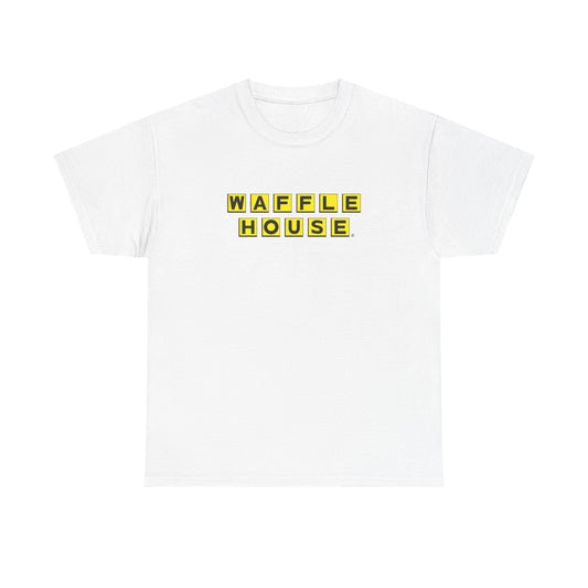 Waffle House Logo Graphic T Shirt Brand New Cotton Tee