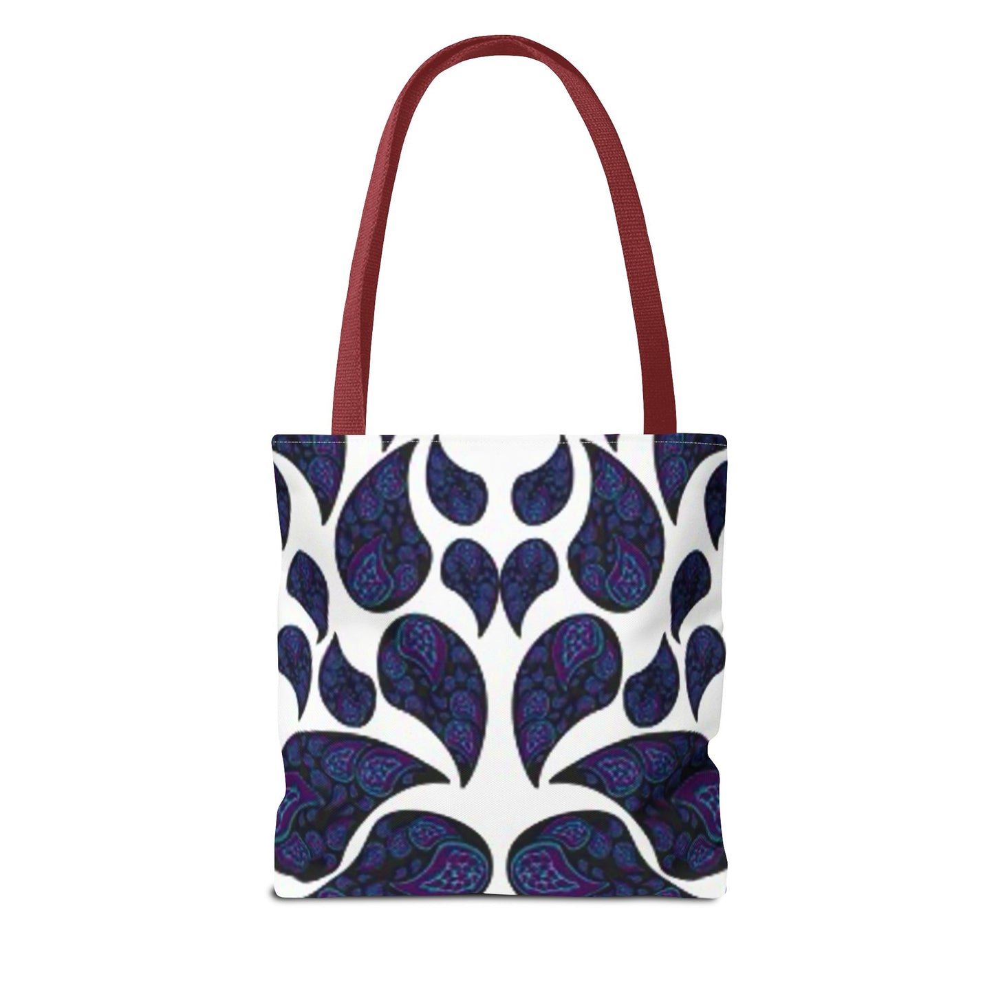 White And Blue Paisley Multi Color BRAND NEW MODERN Tote Bag (AOP)